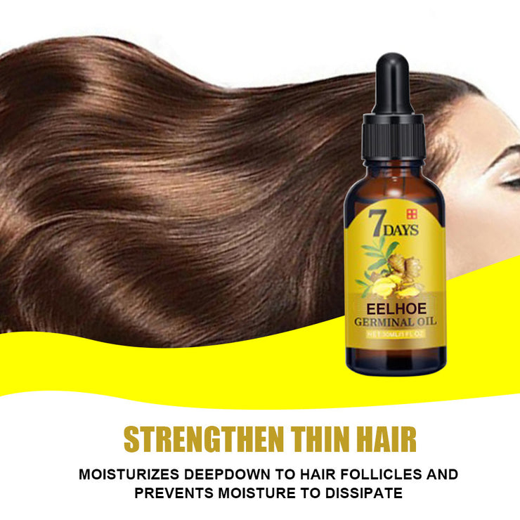 Soin capillaire au gingembre Solution nutritive hydratante anti-chute"