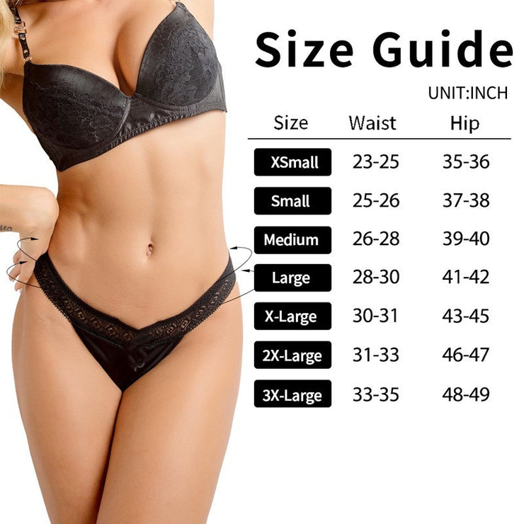 Culotte menstruelle en dentelle à 4 couches Ultra-absorbante et anti-fuites