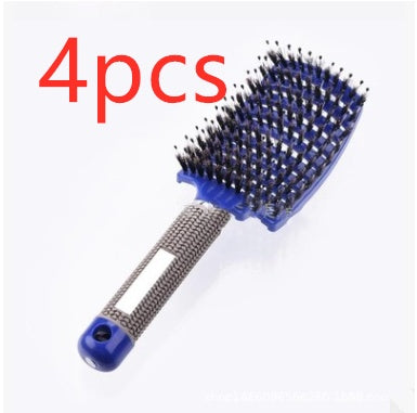 Brosse Démêlante Anti-Nœuds Massage Cuir Chevelu & Brillance