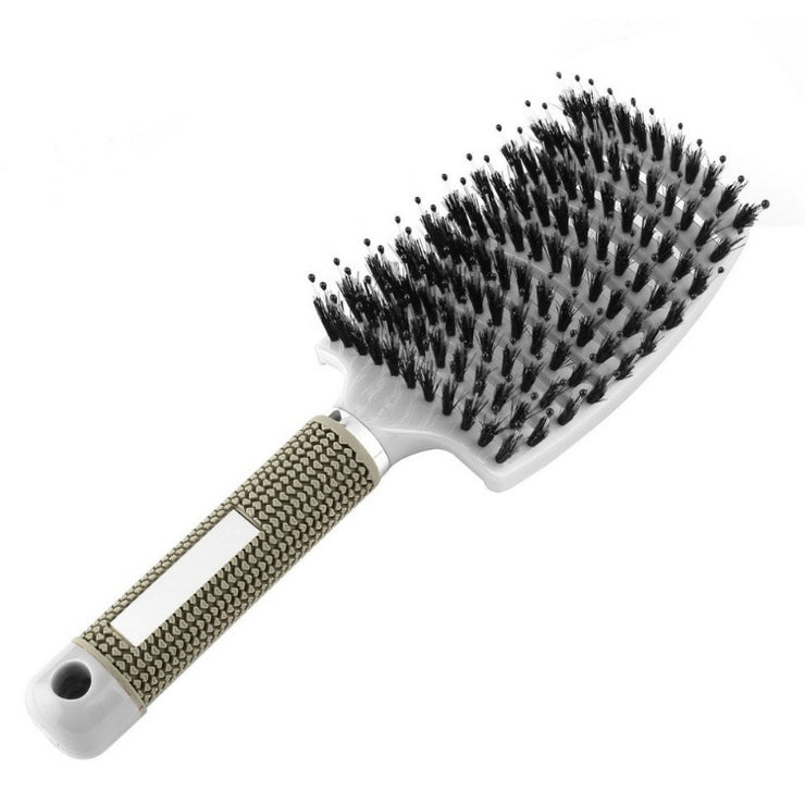 Brosse Démêlante Anti-Nœuds Massage Cuir Chevelu & Brillance