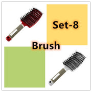 Brosse Démêlante Anti-Nœuds Massage Cuir Chevelu & Brillance