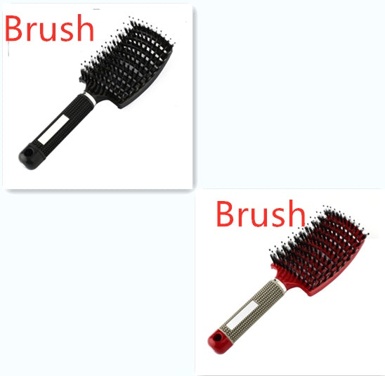 Brosse Démêlante Anti-Nœuds Massage Cuir Chevelu & Brillance