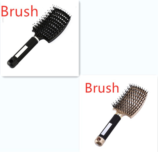 Brosse Démêlante Anti-Nœuds Massage Cuir Chevelu & Brillance