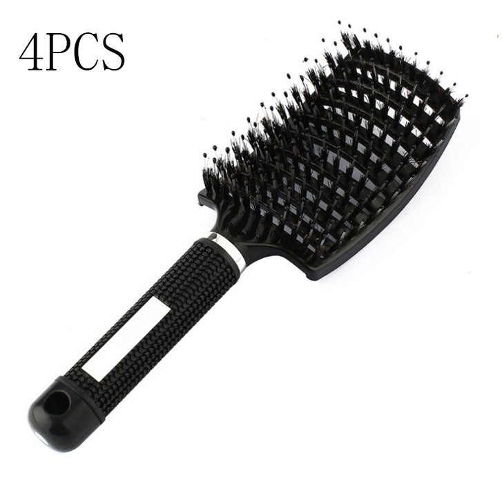 Brosse Démêlante Anti-Nœuds Massage Cuir Chevelu & Brillance