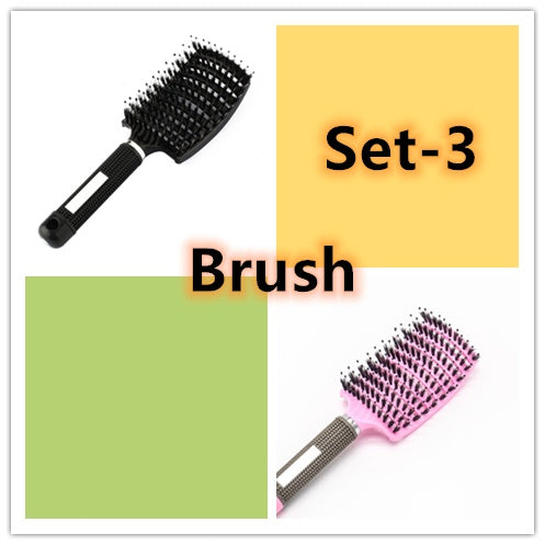 Brosse Démêlante Anti-Nœuds Massage Cuir Chevelu & Brillance