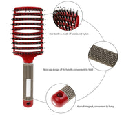 Brosse Démêlante Anti-Nœuds Massage Cuir Chevelu & Brillance