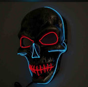 Masque LED lumineux intégral Spécial Halloween et fêtes