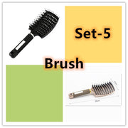 Brosse Démêlante Anti-Nœuds Massage Cuir Chevelu & Brillance