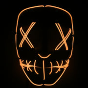 Masque LED lumineux intégral Spécial Halloween et fêtes