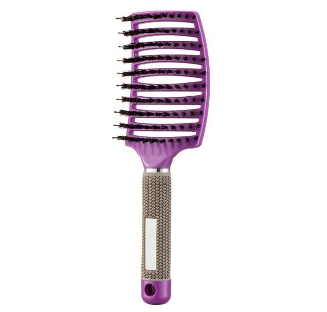 Brosse Démêlante Anti-Nœuds Massage Cuir Chevelu & Brillance