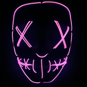 Masque LED lumineux intégral Spécial Halloween et fêtes