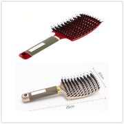 Brosse Démêlante Anti-Nœuds Massage Cuir Chevelu & Brillance