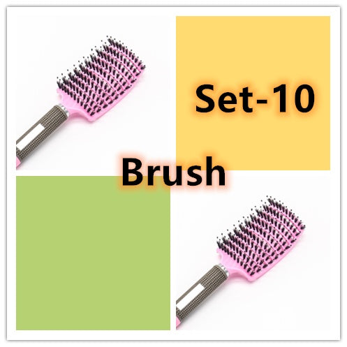 Brosse Démêlante Anti-Nœuds Massage Cuir Chevelu & Brillance