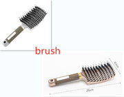 Brosse Démêlante Anti-Nœuds Massage Cuir Chevelu & Brillance