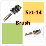 Brosse Démêlante Anti-Nœuds Massage Cuir Chevelu & Brillance