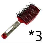 Brosse démêlante femme Poils nylon et massage du cuir chevelu