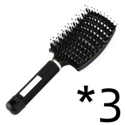 Brosse démêlante femme Poils nylon et massage du cuir chevelu