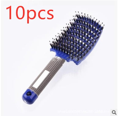 Brosse Démêlante Anti-Nœuds Massage Cuir Chevelu & Brillance