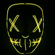 Masque LED lumineux intégral Spécial Halloween et fêtes