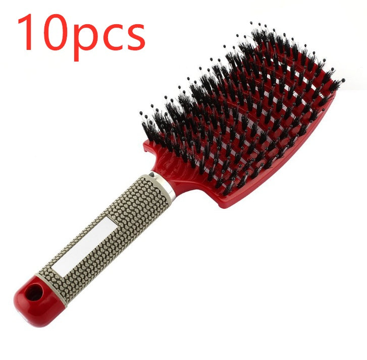 Brosse Démêlante Anti-Nœuds Massage Cuir Chevelu & Brillance