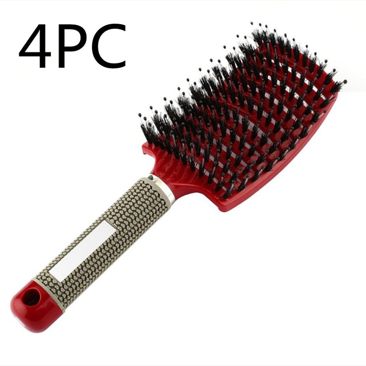 Brosse démêlante femme Poils nylon et massage du cuir chevelu