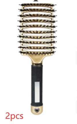 Brosse démêlante femme Poils nylon et massage du cuir chevelu