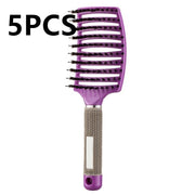 Brosse démêlante femme Poils nylon et massage du cuir chevelu
