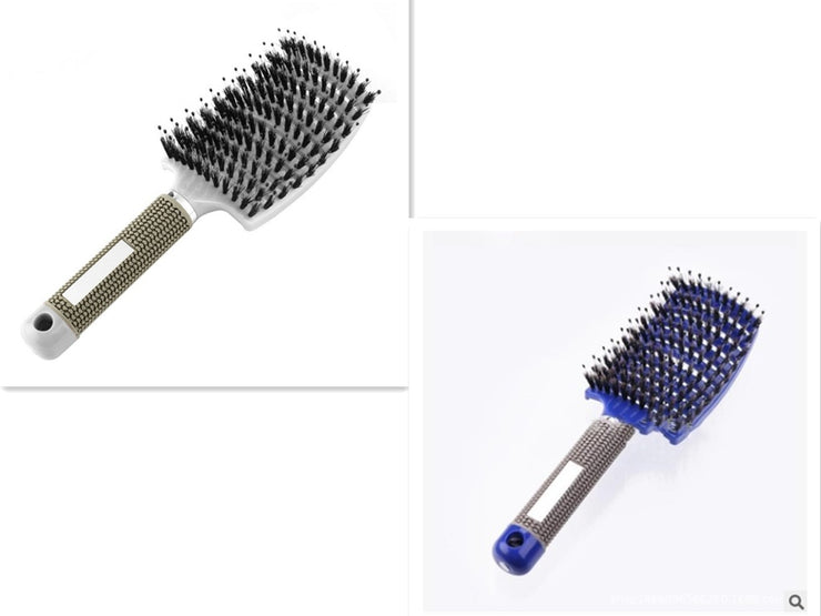 Brosse Démêlante Anti-Nœuds Massage Cuir Chevelu & Brillance