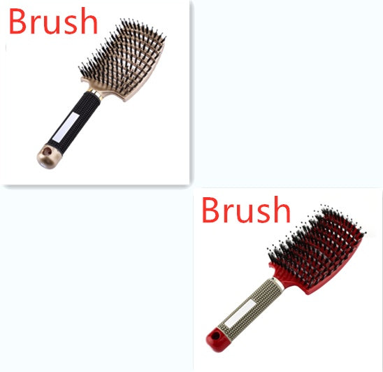 Brosse Démêlante Anti-Nœuds Massage Cuir Chevelu & Brillance