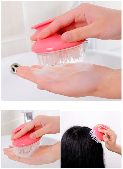 Brosse de Massage Cuir Chevelu Stimulation & Soin des Cheveux