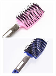 Brosse Démêlante Anti-Nœuds Massage Cuir Chevelu & Brillance