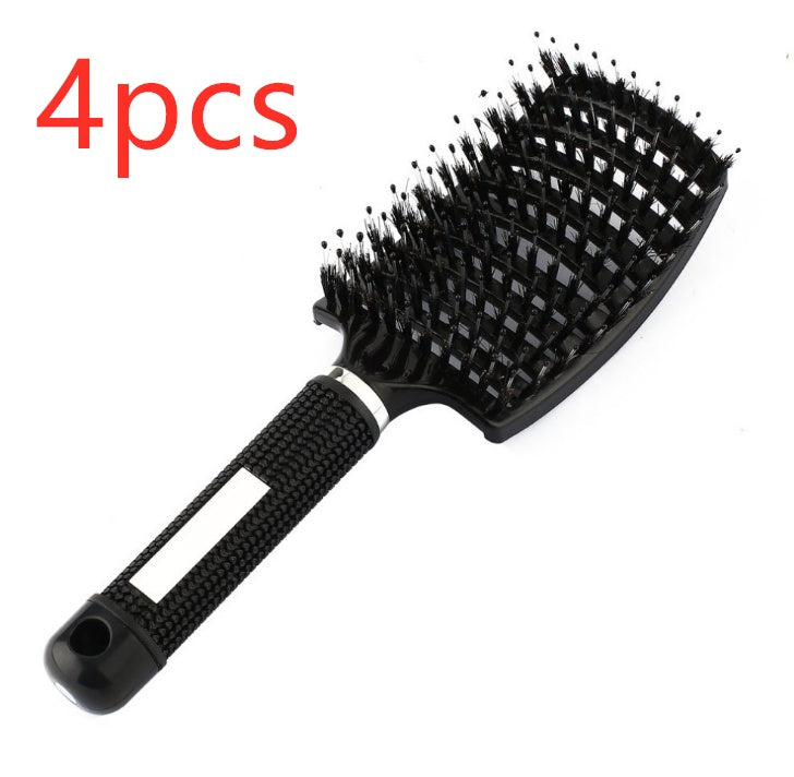 Brosse Démêlante Anti-Nœuds Massage Cuir Chevelu & Brillance