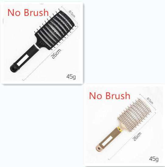 Brosse Démêlante Anti-Nœuds Massage Cuir Chevelu & Brillance