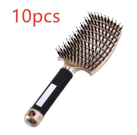 Brosse Démêlante Anti-Nœuds Massage Cuir Chevelu & Brillance