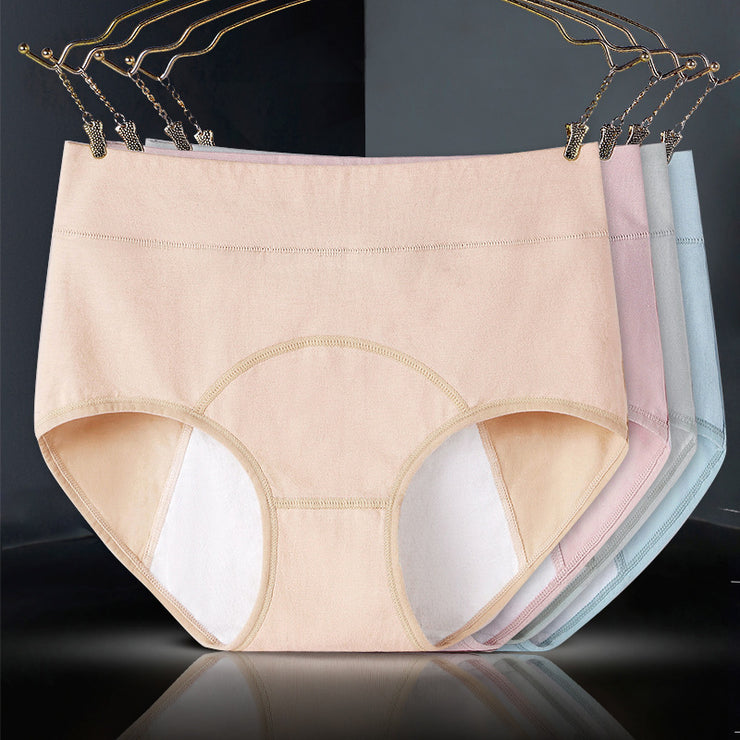 Culotte menstruelle en coton Protection anti-fuites latérales