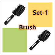 Brosse Démêlante Anti-Nœuds Massage Cuir Chevelu & Brillance