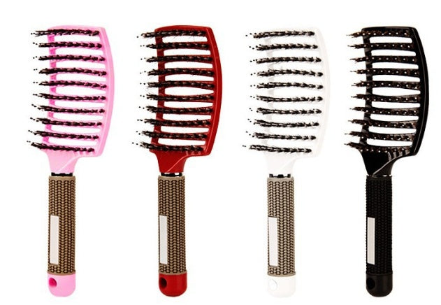 Brosse Démêlante Anti-Nœuds Massage Cuir Chevelu & Brillance