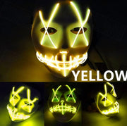 Masque LED lumineux intégral Spécial Halloween et fêtes