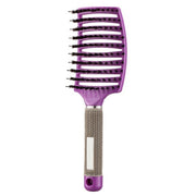 Brosse démêlante femme Poils nylon et massage du cuir chevelu