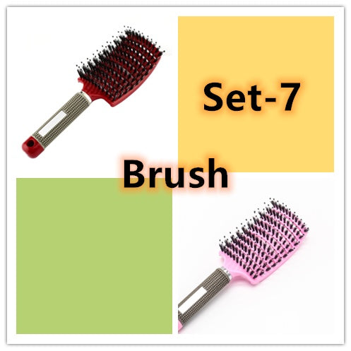 Brosse Démêlante Anti-Nœuds Massage Cuir Chevelu & Brillance