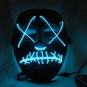 Masque LED lumineux intégral Spécial Halloween et fêtes
