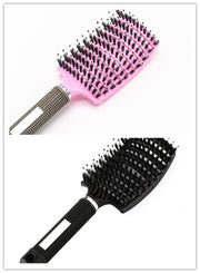 Brosse Démêlante Anti-Nœuds Massage Cuir Chevelu & Brillance
