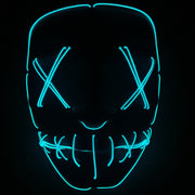 Masque LED lumineux intégral Spécial Halloween et fêtes