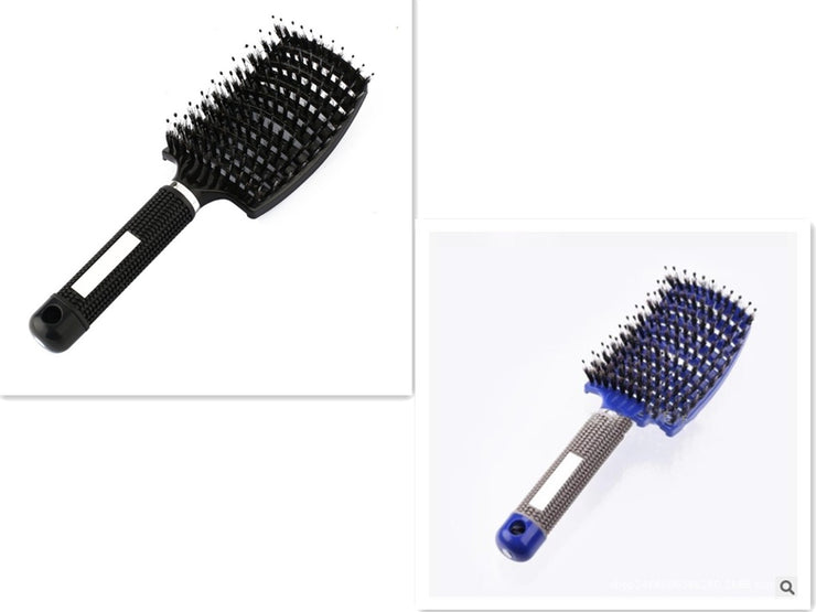 Brosse Démêlante Anti-Nœuds Massage Cuir Chevelu & Brillance