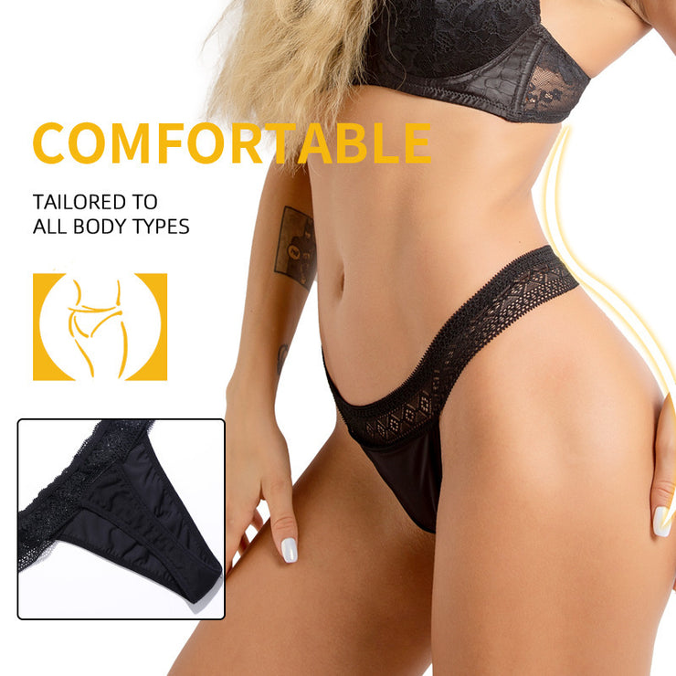 Culotte menstruelle en dentelle à 4 couches Ultra-absorbante et anti-fuites