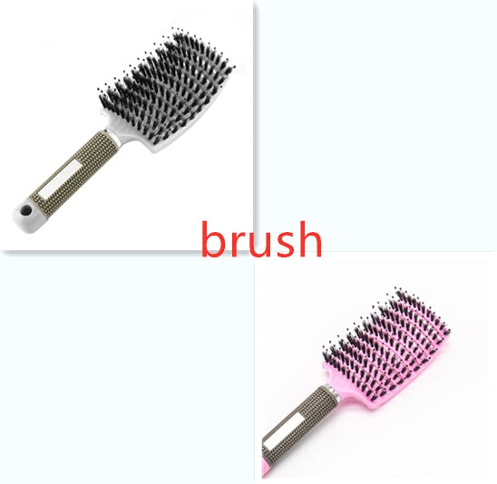 Brosse Démêlante Anti-Nœuds Massage Cuir Chevelu & Brillance