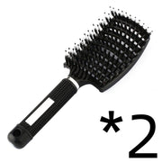 Brosse démêlante femme Poils nylon et massage du cuir chevelu