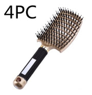Brosse démêlante femme Poils nylon et massage du cuir chevelu