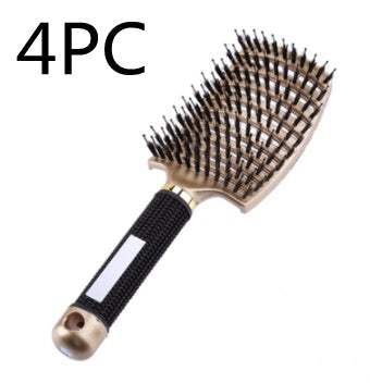 Brosse démêlante femme Poils nylon et massage du cuir chevelu