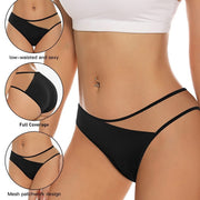 Culotte sexy en tulle transparent Sans couture et effet push-up fessier